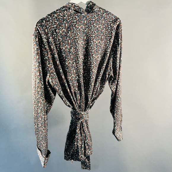 American Vintage Kimono-Style Wrap Top. Sz M. - Picture 3 of 10